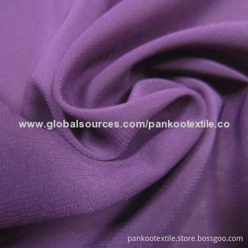 75D Poly Stretch Chiffon Fabric for Women Shirts and Dress